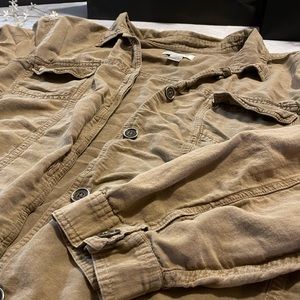 Tan jacket plus size